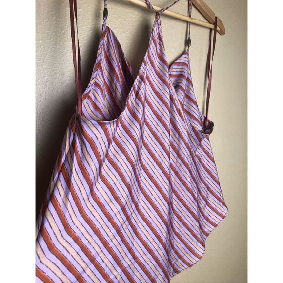 NWT Free People Conch Shell Combo  Stevie Cowl Neck Tank Top size M - Picture 8 of 16